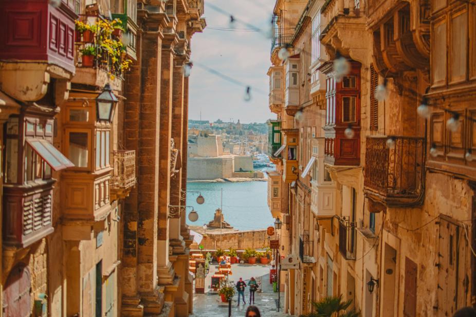 Les rues de La Valette