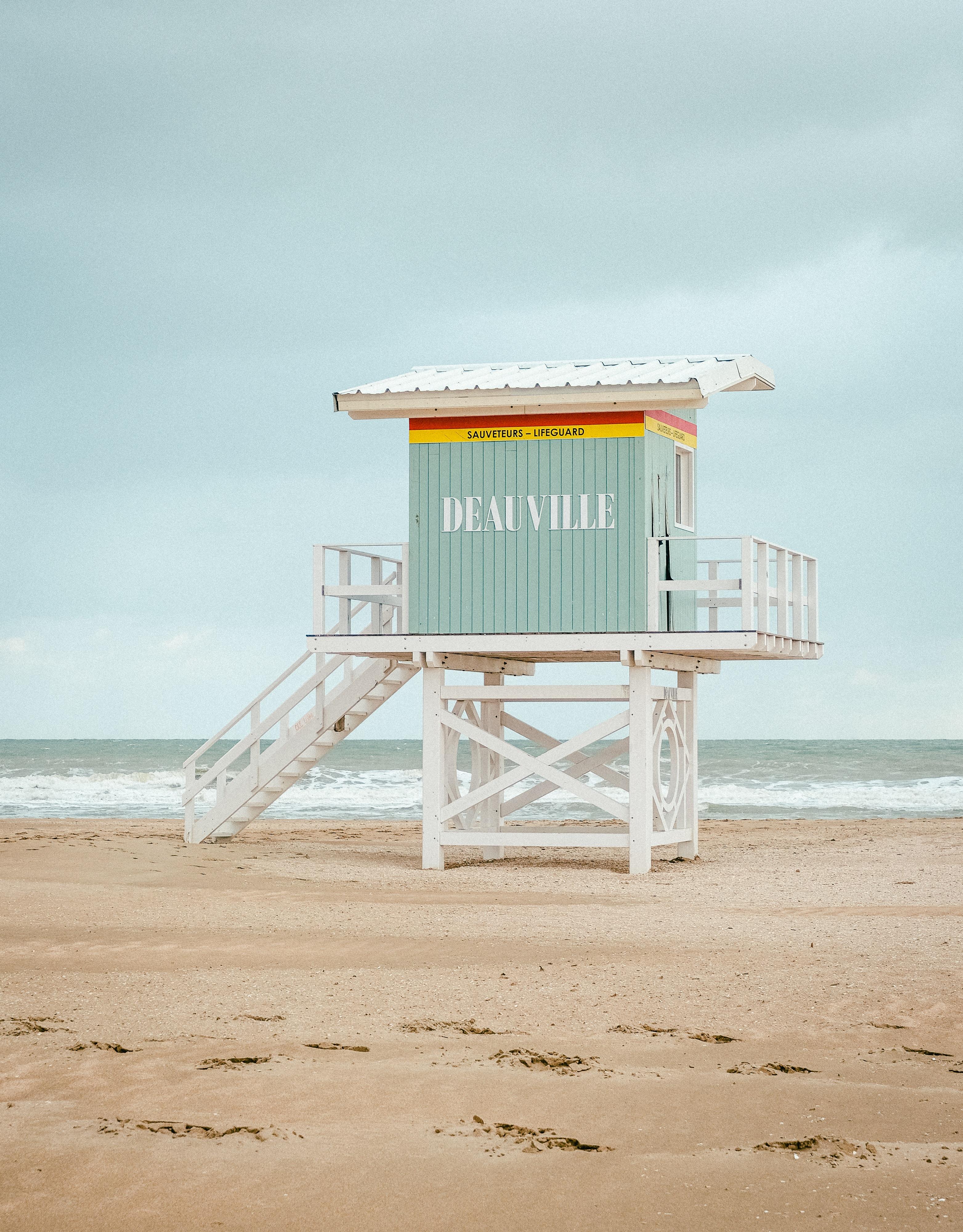 La plage de Deauville 