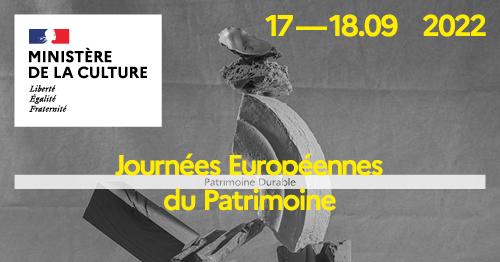 Les journées européennes du patrimoine 2022