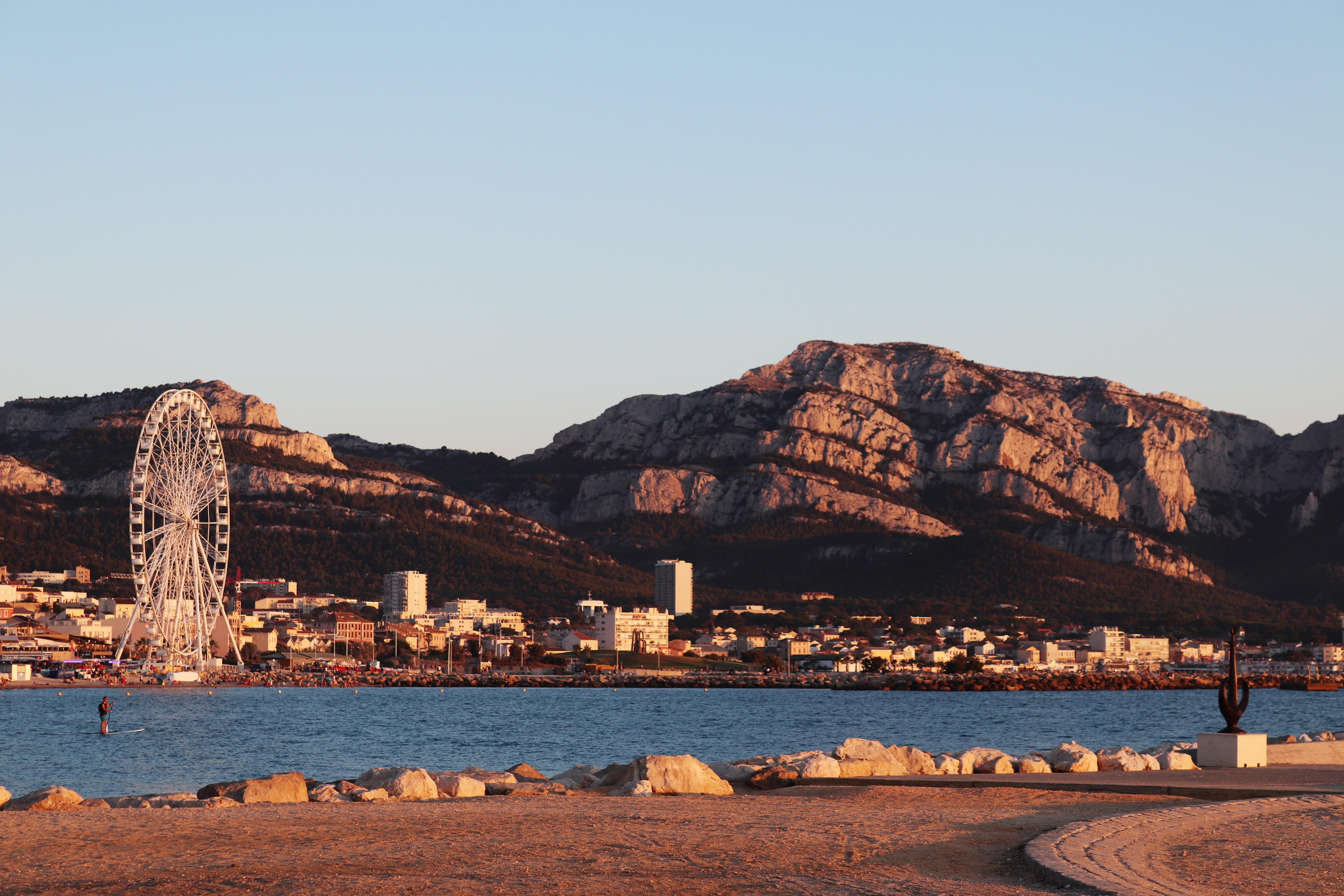 Les plages du Prado à Marseille