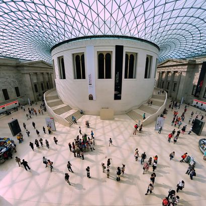Le British museum de Londres