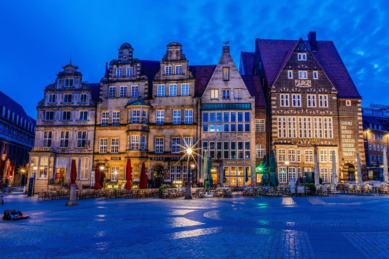 Un marché de Noël en Allemagne