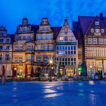Un marché de Noël en Allemagne