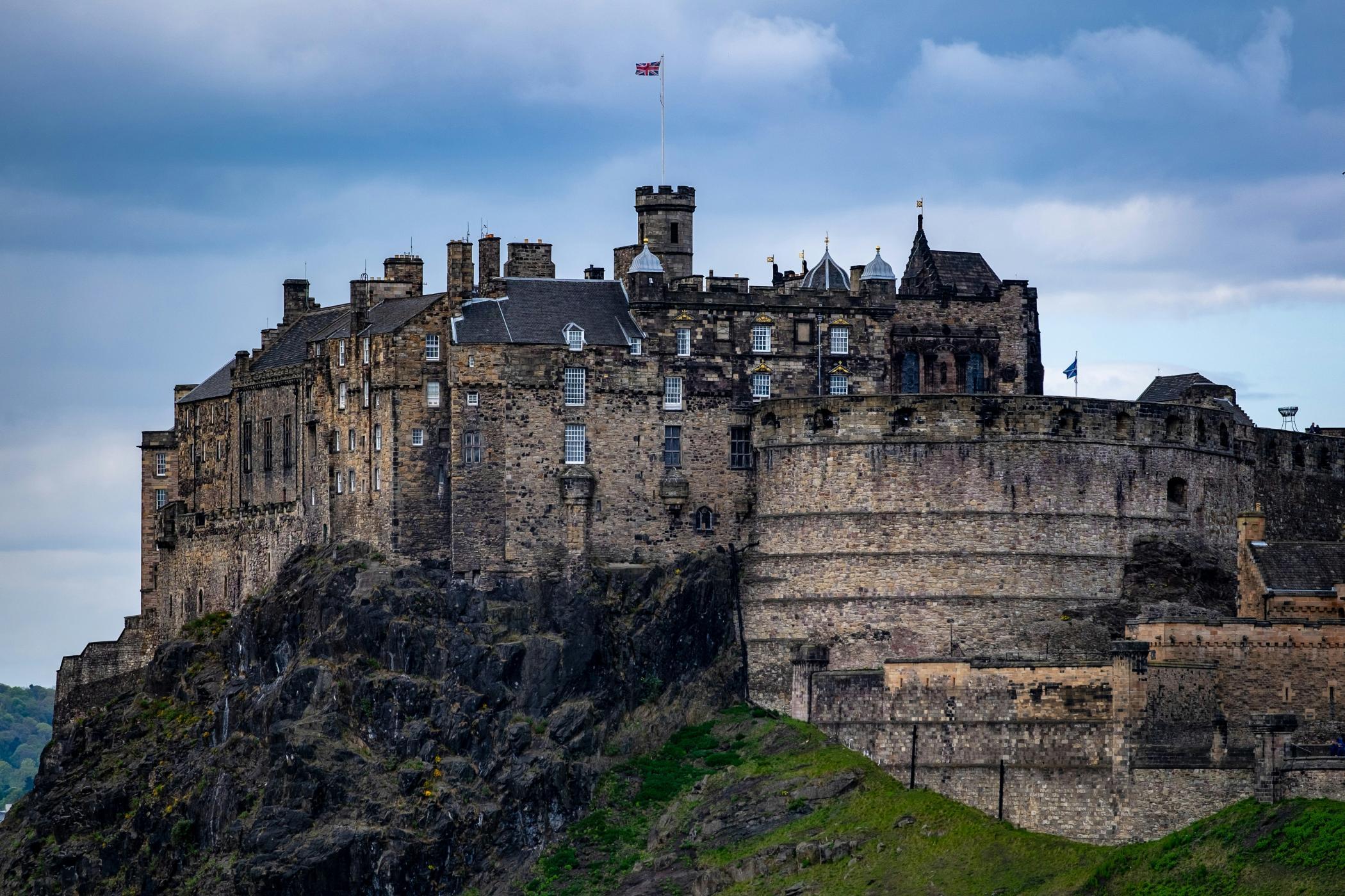 La visite du château d'Edimbourg