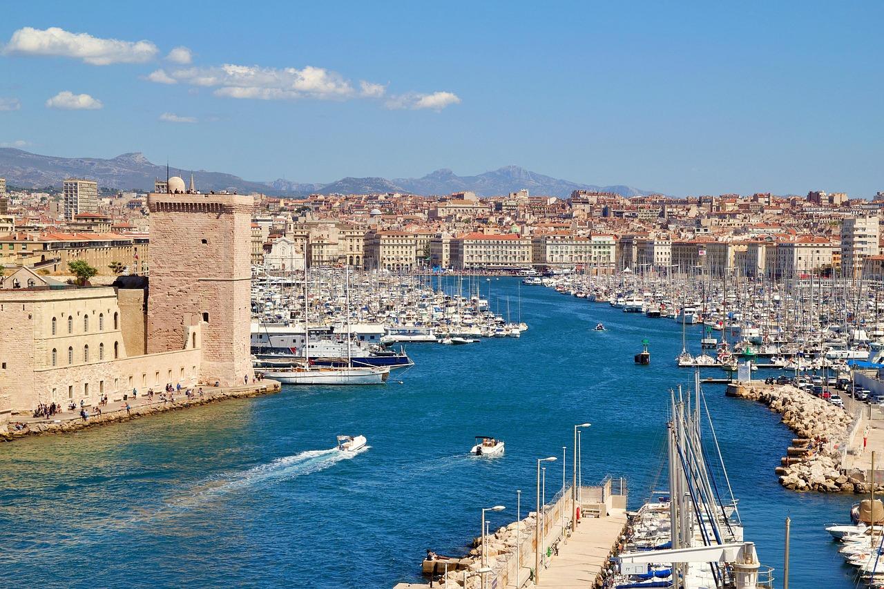 L'entrée de Marseille et du Vieux Port 