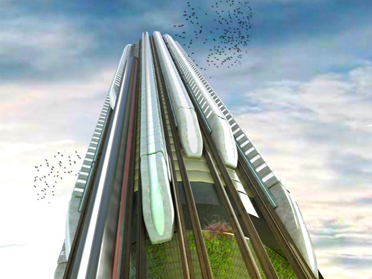 The Hyper Speed Vertical Train Hub