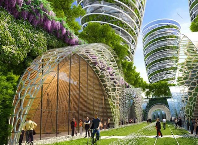 Des bâtiments audacieux par ©Vincent Callebaut Architectures