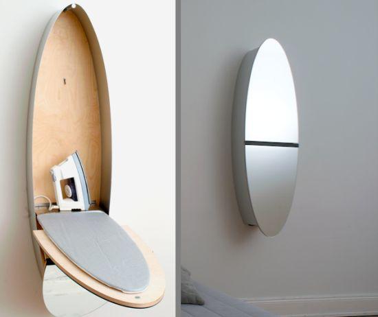 Une lampe est même intégrée à ce meuble double fonction!