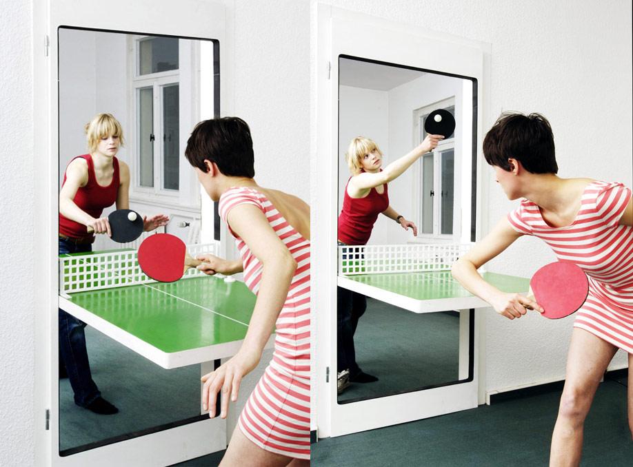 Porte – Table de ping-pong