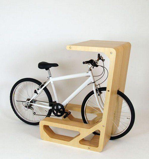 Multi-usage: range vélo, vélo d’appartement, table d’appoint…