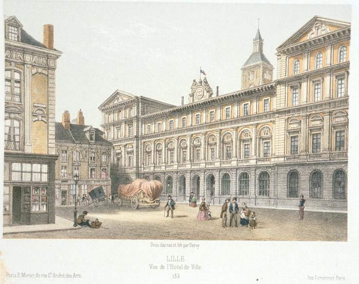 L'hôtel de ville de Lille