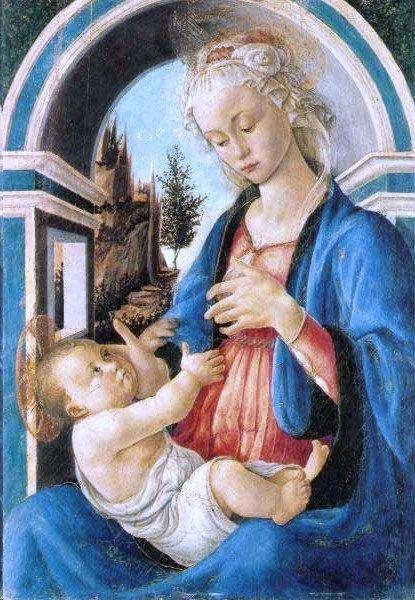La Vierge à l'enfant de Botticelli