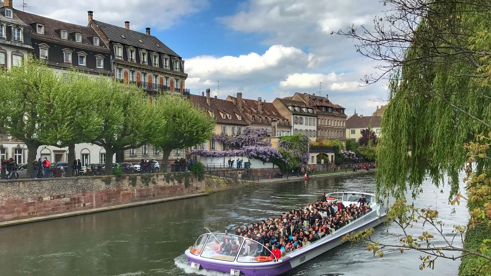 Un tour en bateau mouche à Strasbourg