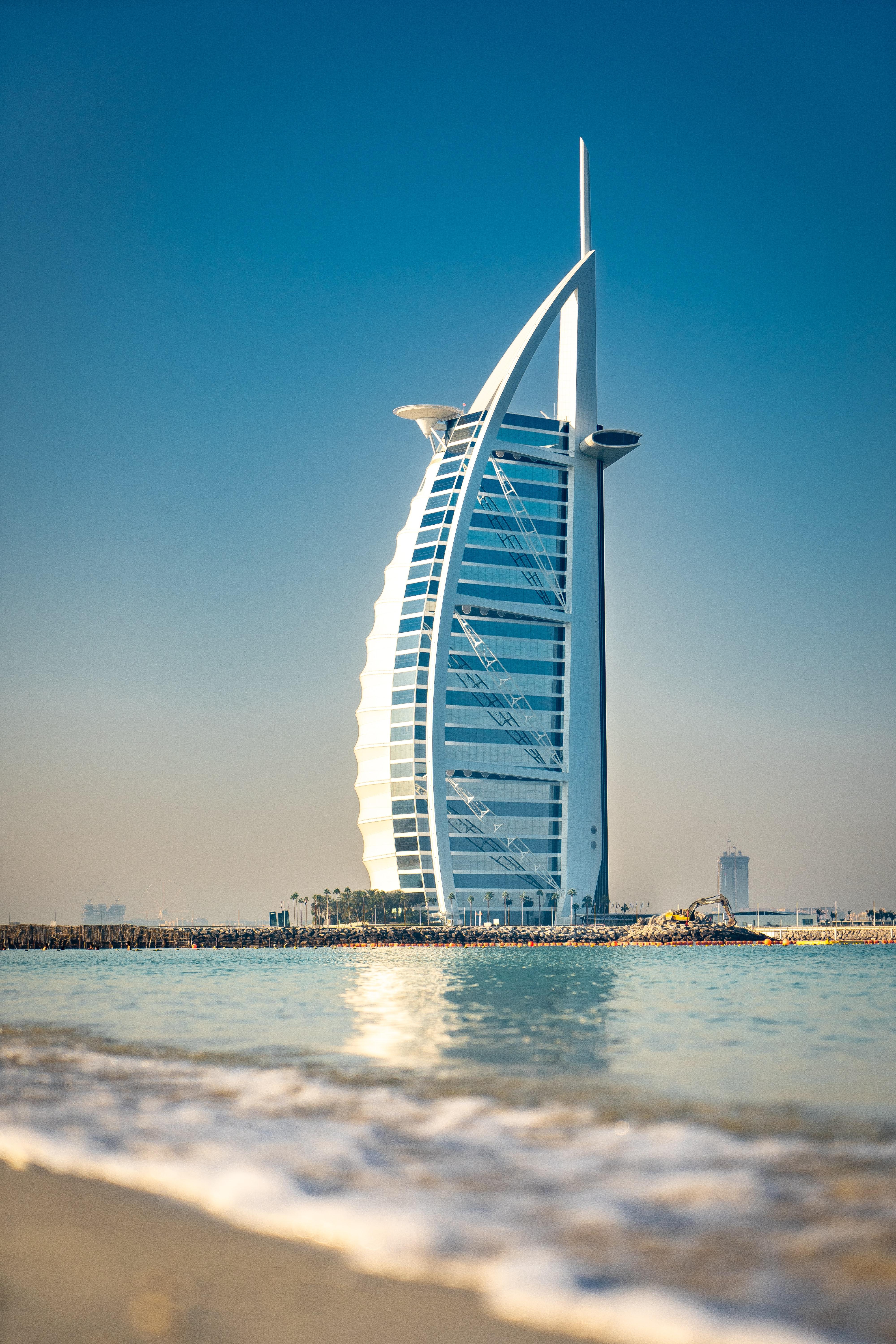 La plage de Jumeirah à Dubaï