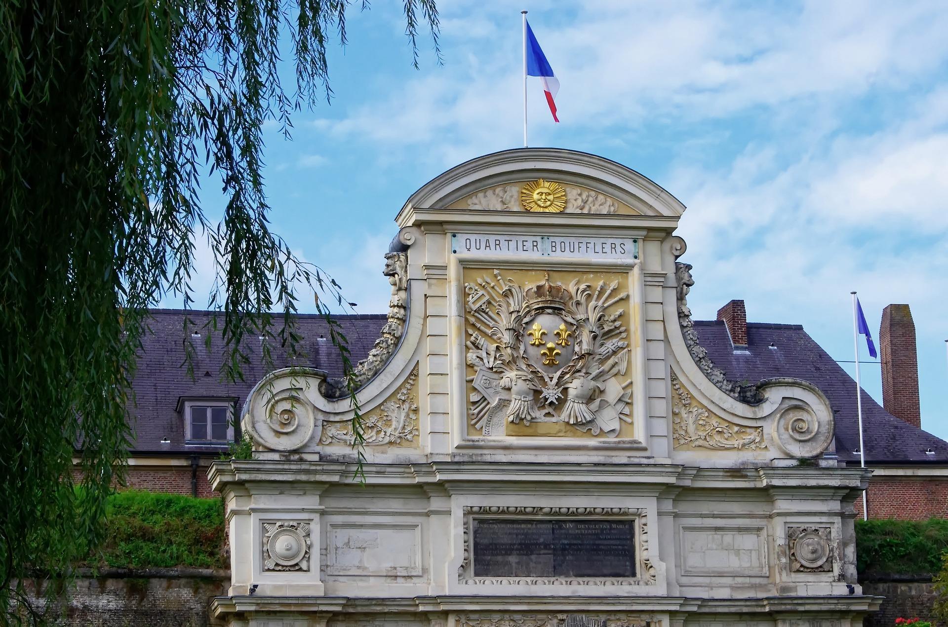 La porte royale de la citadelle de Lille 
