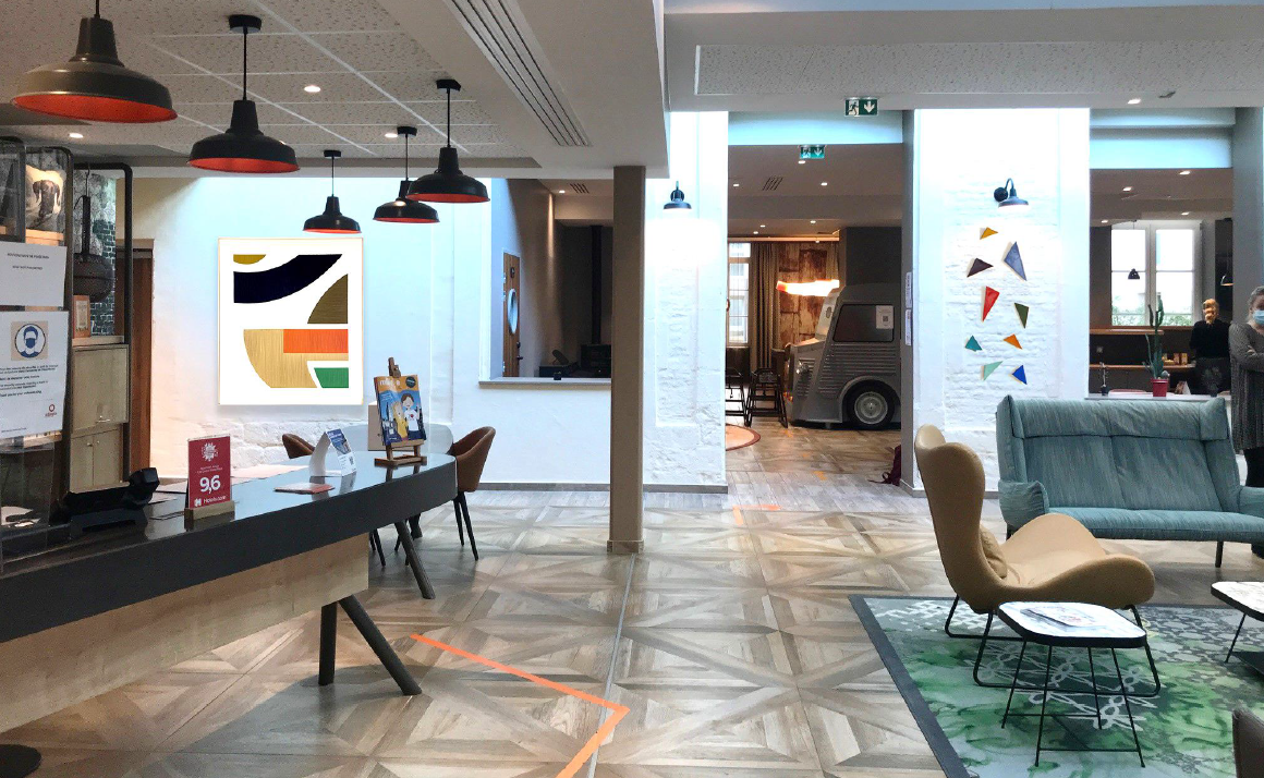 Les espaces communs de l'Adagio Lille