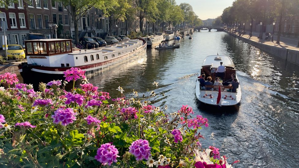 Location de bateau sur les canaux d'Amsterdam 