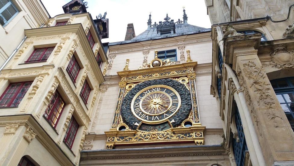 Le Gros horloge à Rouen 