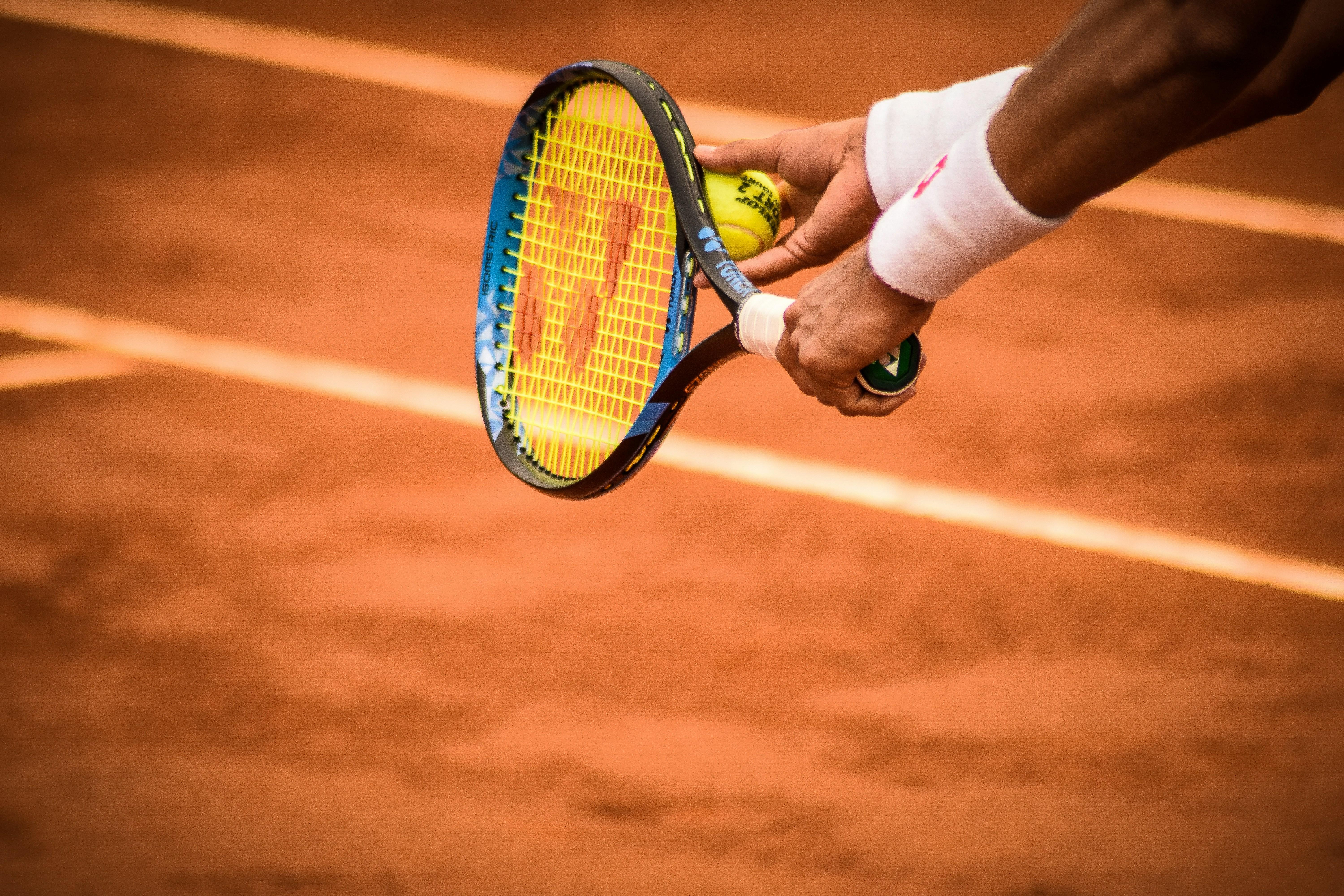 Un joueur de Roland Garros 