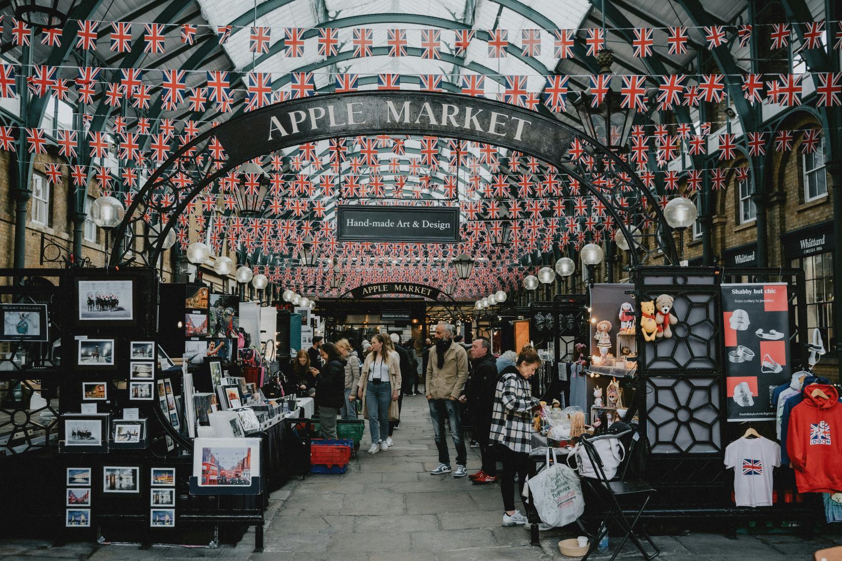 Le marché de Covent Garden