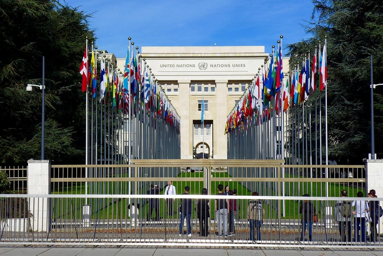 Le Palais des Nations à Genève 