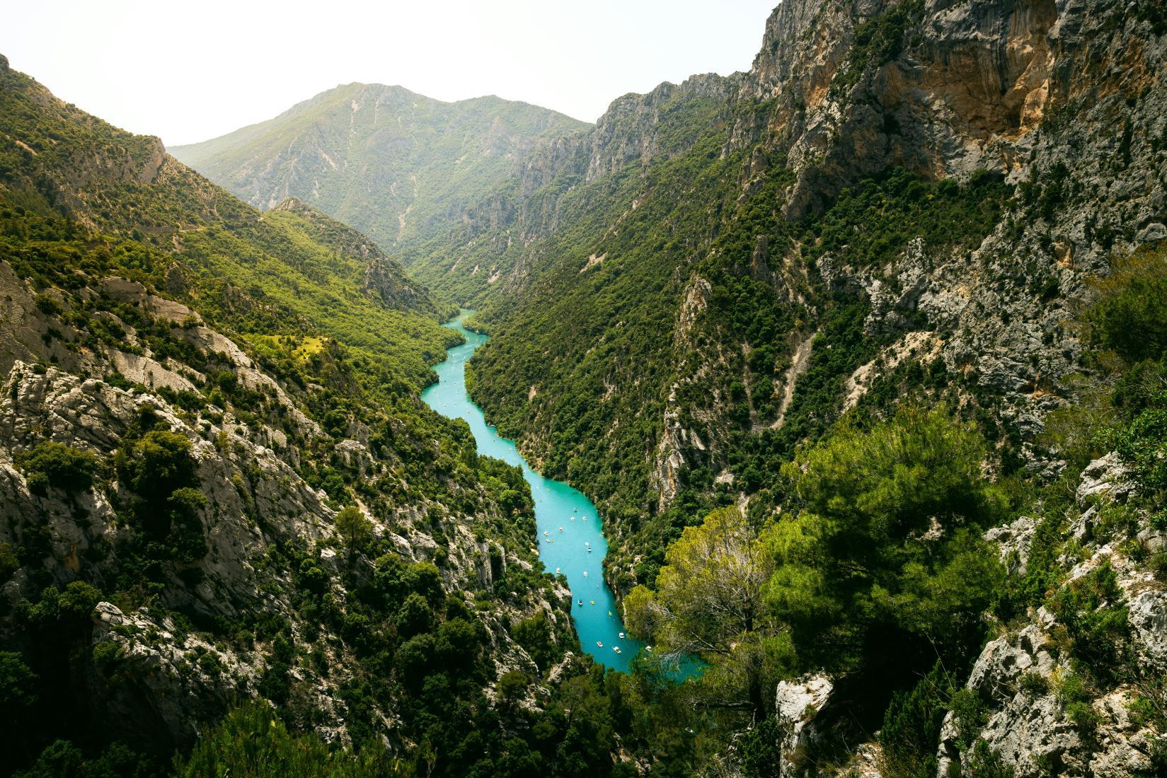 Les gorges du Verdon, en Provence