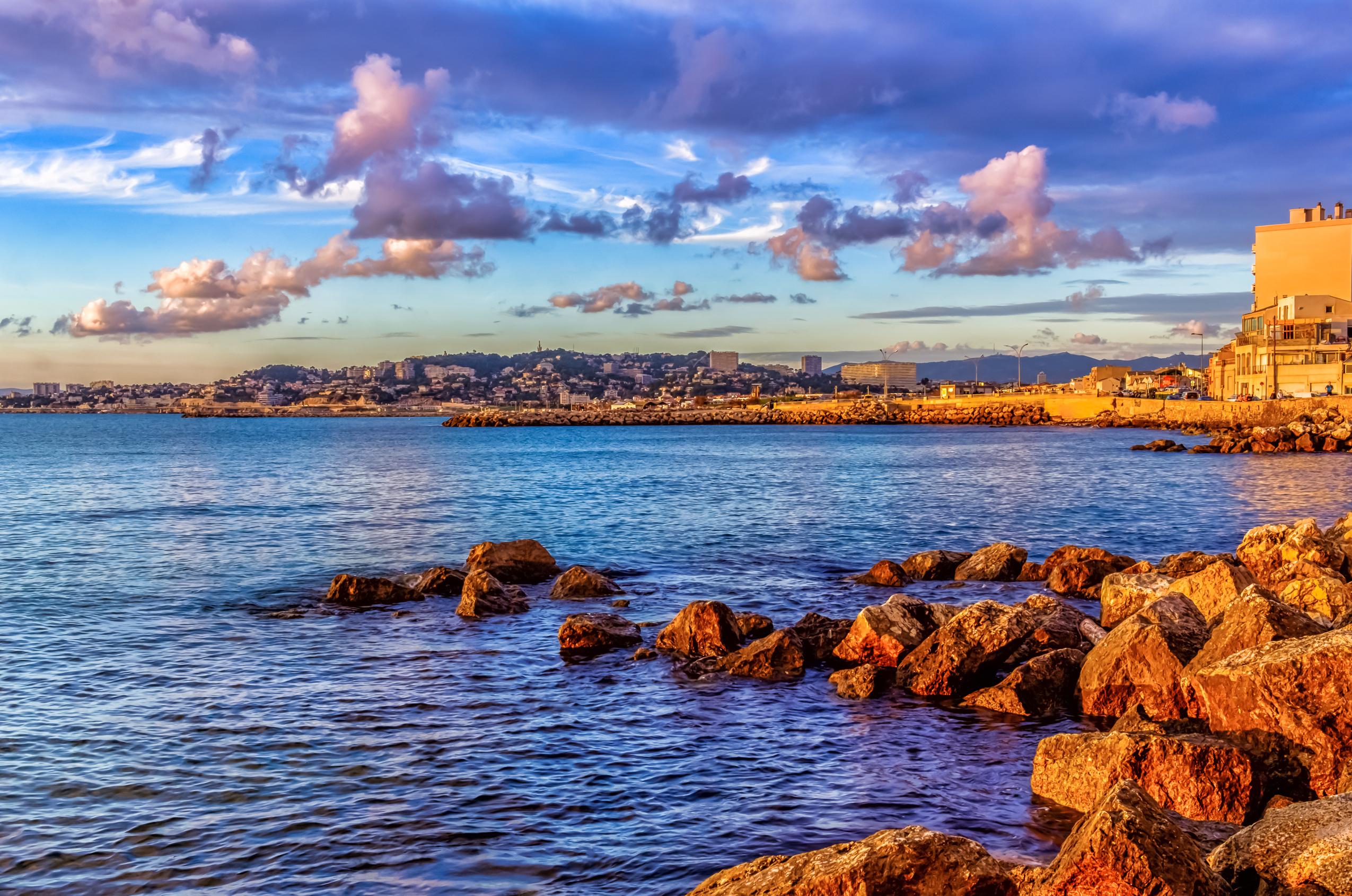 Marseille, la baie de la Vieille Chapelle