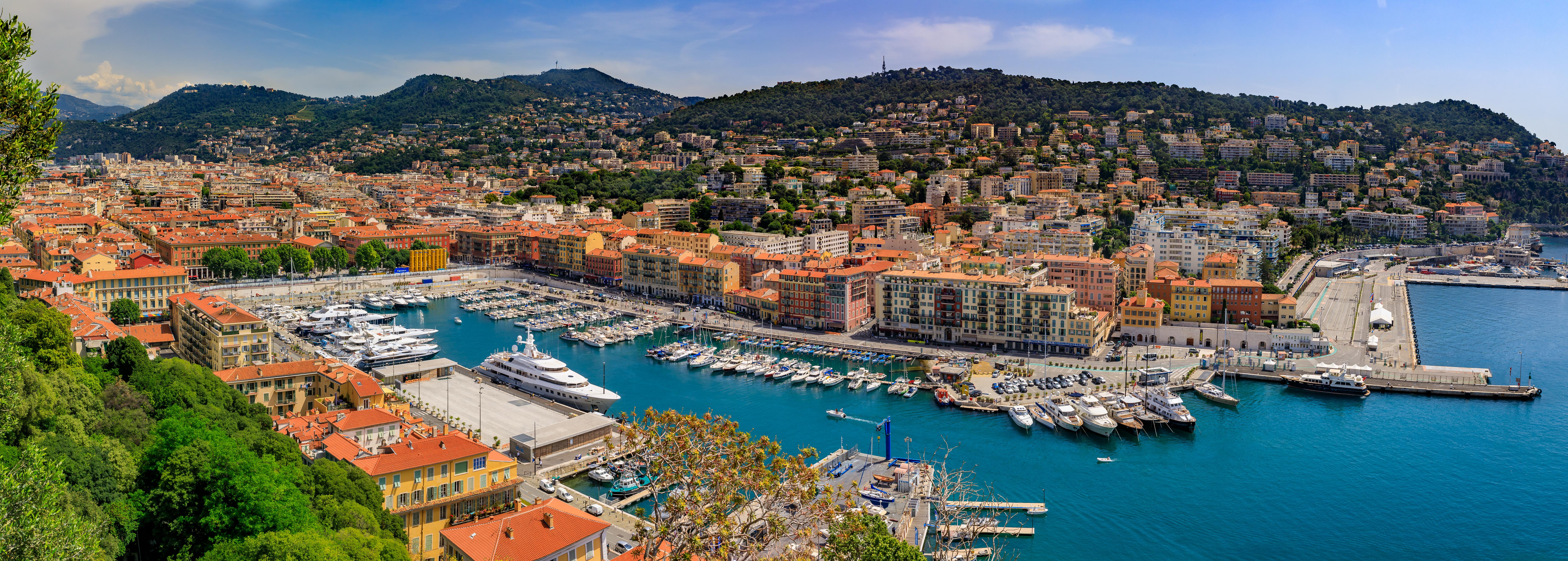 Panorama sur Nice